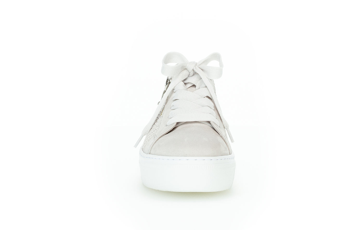 GABOR - 83.324.39 FLAT LACE UP FASHION SHOE - GREY SUEDE