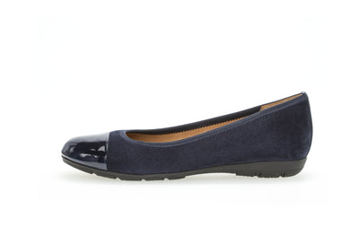 GABOR- 84.161.46- FLAT POMP - NAVY