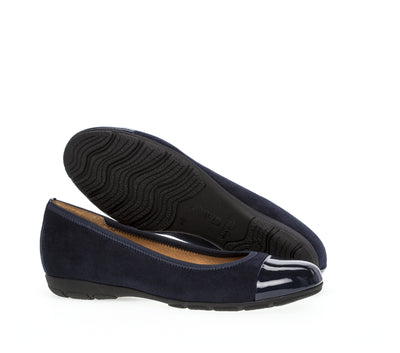 GABOR- 84.161.46- FLAT POMP - NAVY