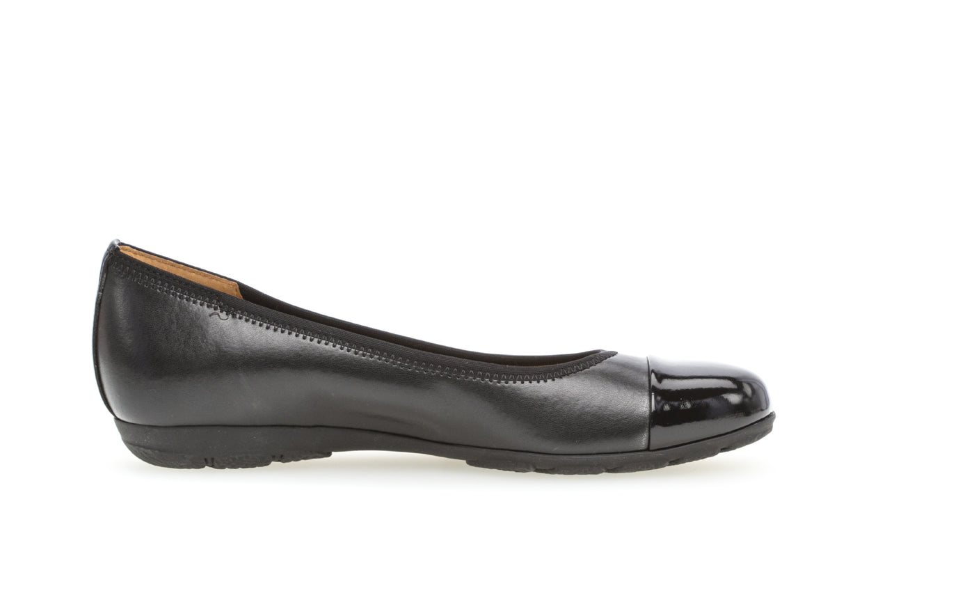 GABOR 84.161.57- FLAT POMP - BLACK