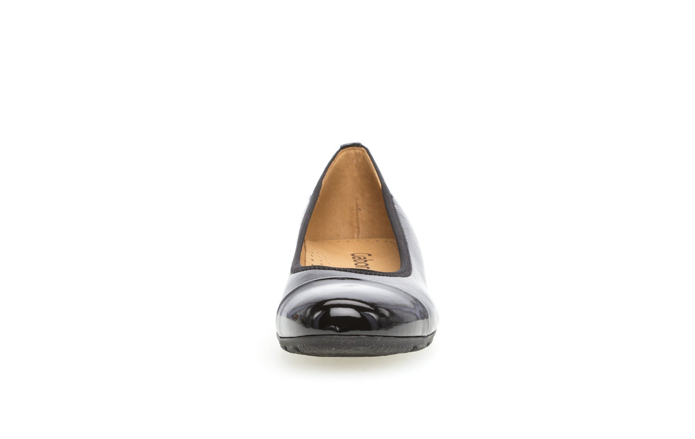 GABOR 84.161.57- FLAT POMP - BLACK