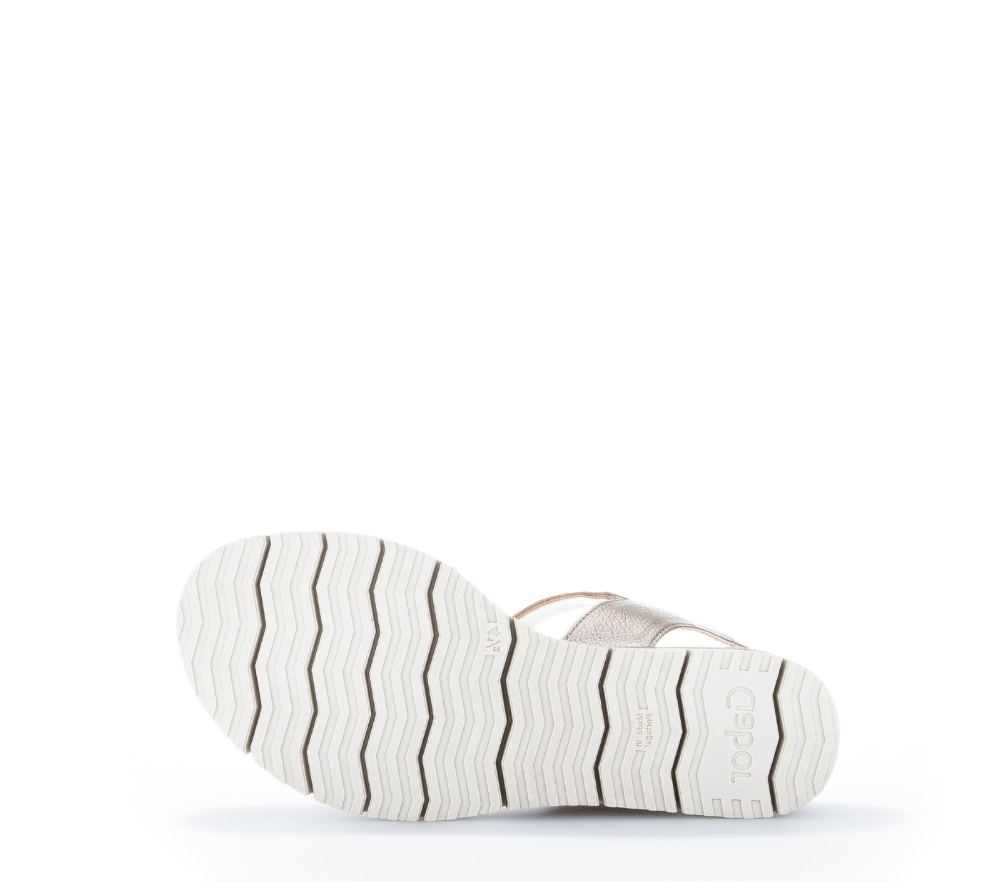 GABOR - 84.674.60 LOW WEDGE FASHION SANDAL - BEIGE COMB