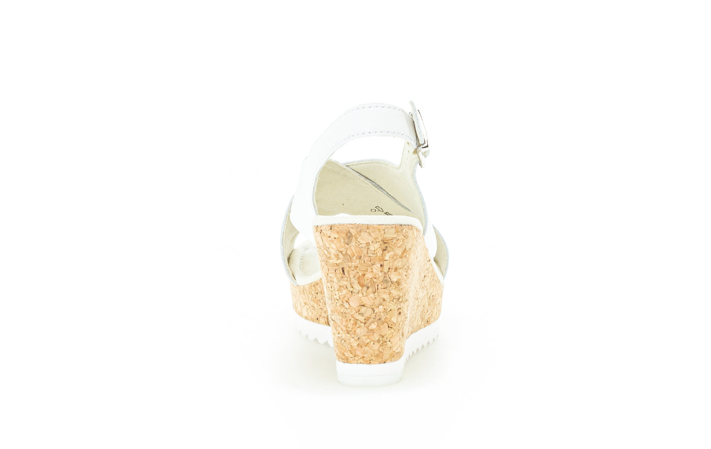 GABOR - 85.791.21 HIGH WEDGE SANDAL - WHITE