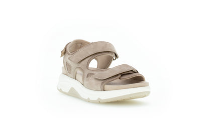 GABOR - 86.889.43 ROLLING SOFT COMFORT SANDAL - TAUPE