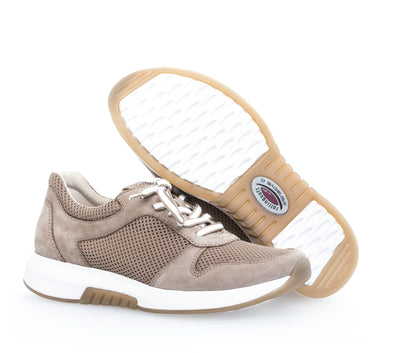 GABOR - 86.946.33 LACED FASHION SHOE - TAUPE