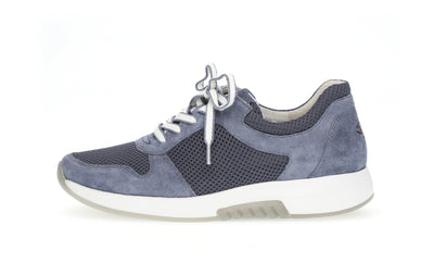 GABOR - 86.946.34 LACED FASHION SHOE - BLUE