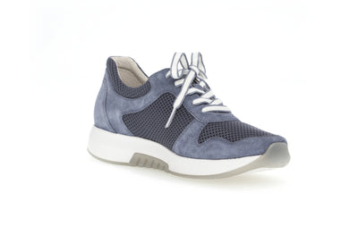 GABOR - 86.946.34 LACED FASHION SHOE - BLUE