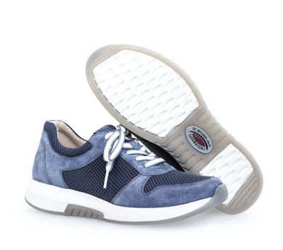 GABOR - 86.946.34 LACED FASHION SHOE - BLUE