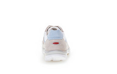 GABOR - 86.964.01 ROLLING SOFT LACED FASHION TRAINER - BEIGE MULTI