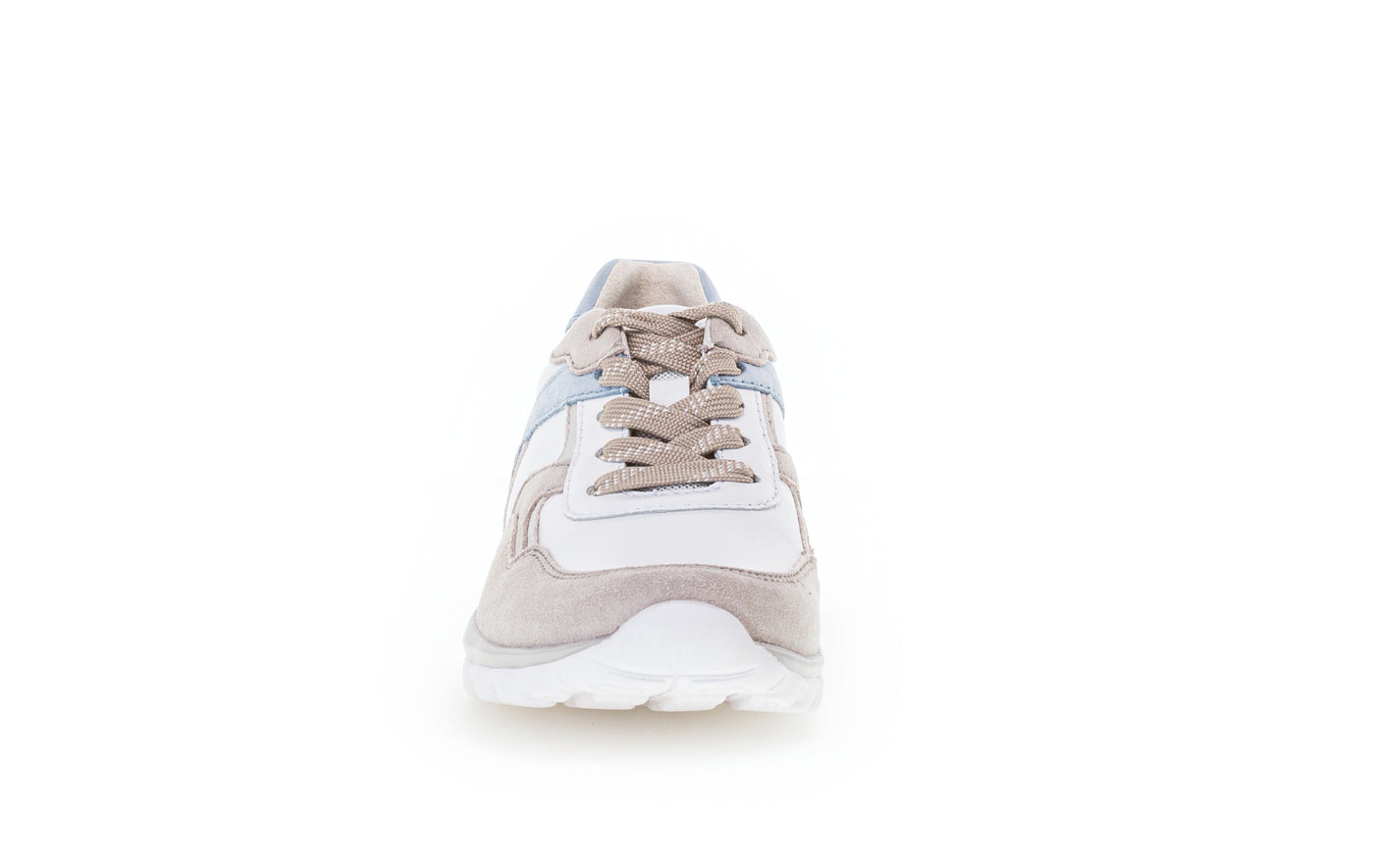 GABOR - 86.964.01 ROLLING SOFT LACED FASHION TRAINER - BEIGE MULTI