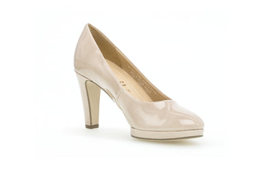 GABOR - 91.270.72 HIGH HEEL COURT SHOE - NUDE