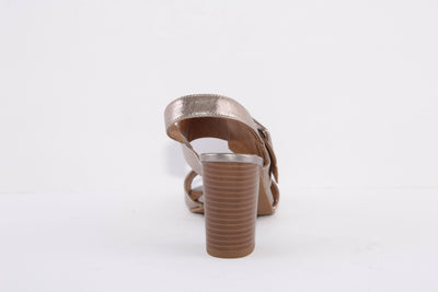 CAPRICE - 28303-341 MEDIUM BLOCK HEEL FASHION SANDAL - TAUPE