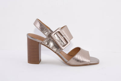 CAPRICE - 28303-341 MEDIUM BLOCK HEEL FASHION SANDAL - TAUPE