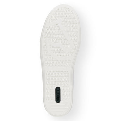 REMONTE - D0900-82- FLAT FASHION LACED SHOE - WHITE MULTI
