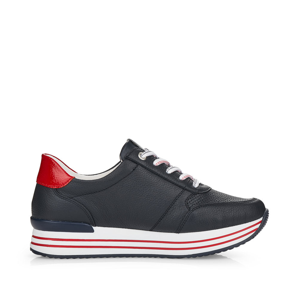 REMONTE - D1305-15 LACED PLATFORM RUNNER - NAVY