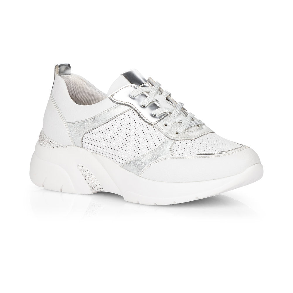 REMONTE - D4100-80 WHITE LACE SNEAKER