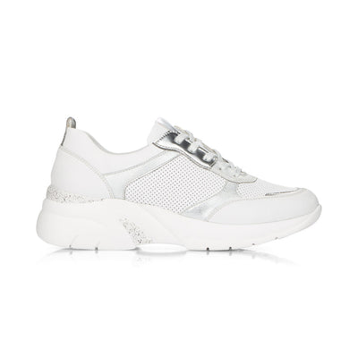 REMONTE D4100-80 WHITE LACED WEDGE TRAINER