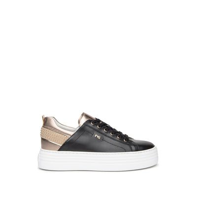 NeroGiardini - I117001D LACED FASHION SHOE - BLACK/BRONZE