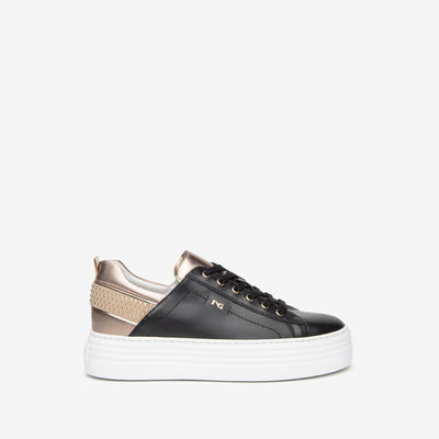 NeroGiardini - I117001D LACED FASHION SHOE - BLACK/BRONZE