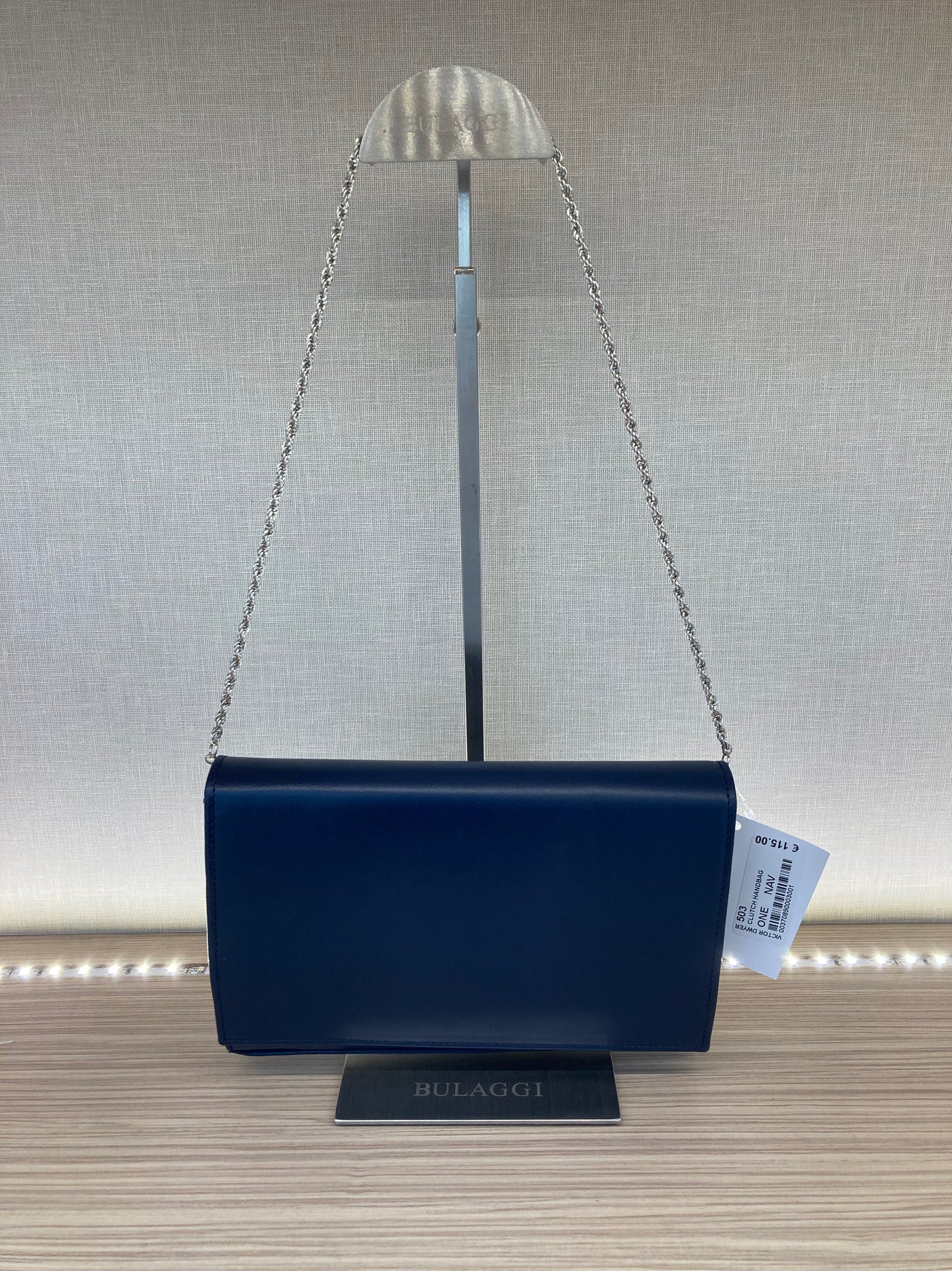 MARIAN - 503 CLUTCH HANDBAG - NAVY