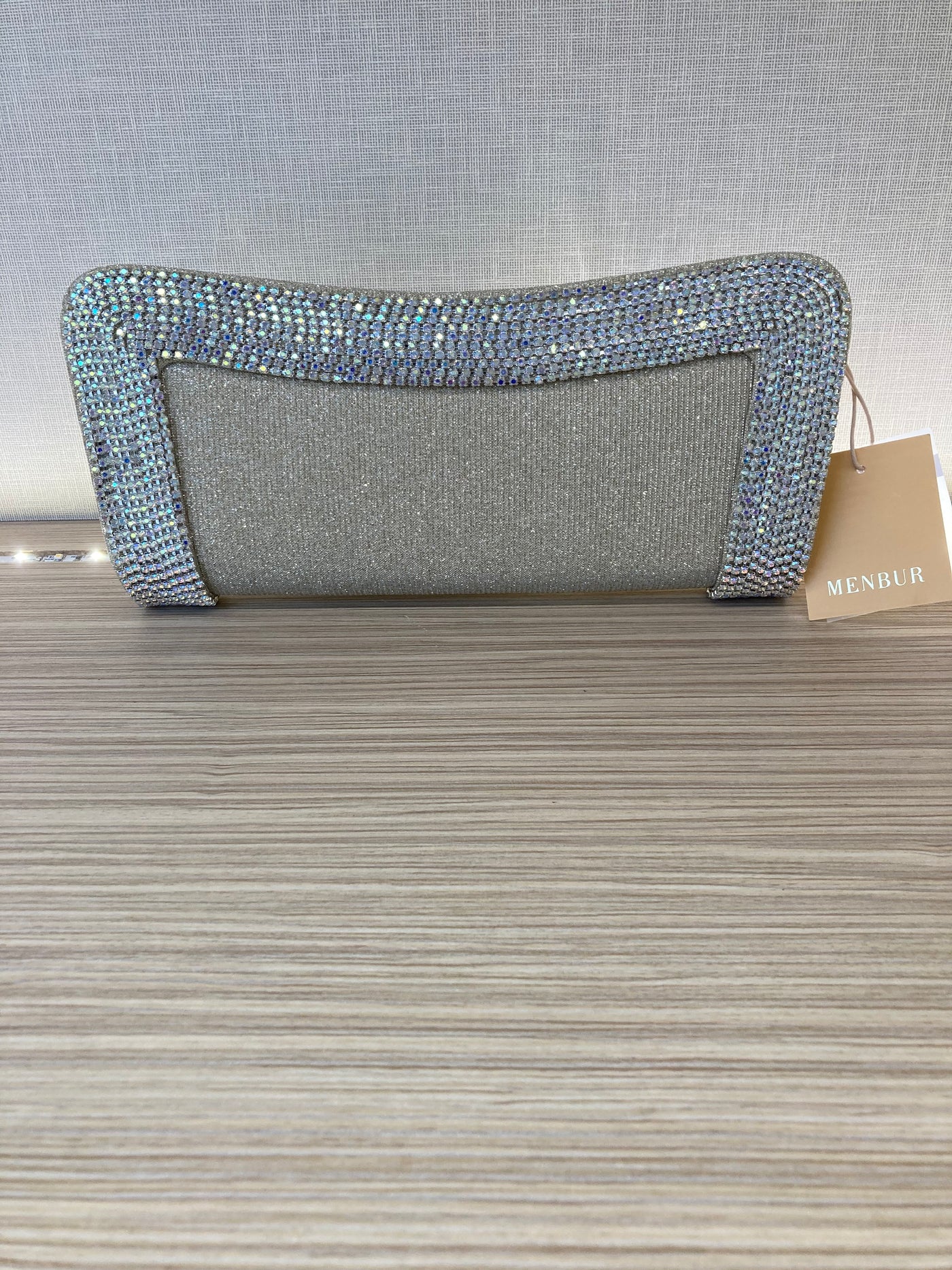 MENBUR - 84912 CLUTCH HANDBAG - GOLD GLITTER