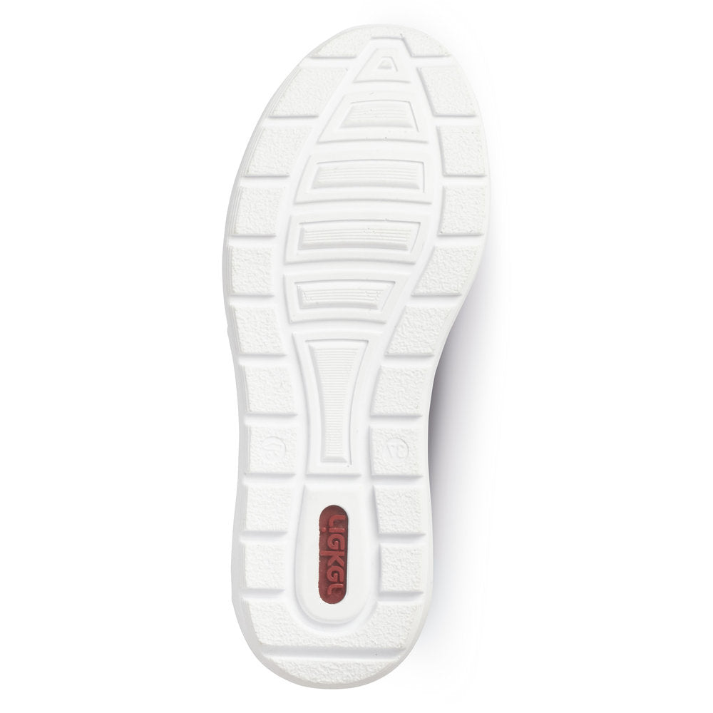 RIEKER L22K5-14 NAVY COMBI SLIP ON SHOE