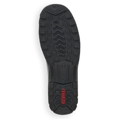 RIEKER - L7178-14- SLIP-ON COMFORT SHOE WITH ELASTICATED GUSSET - NAVY