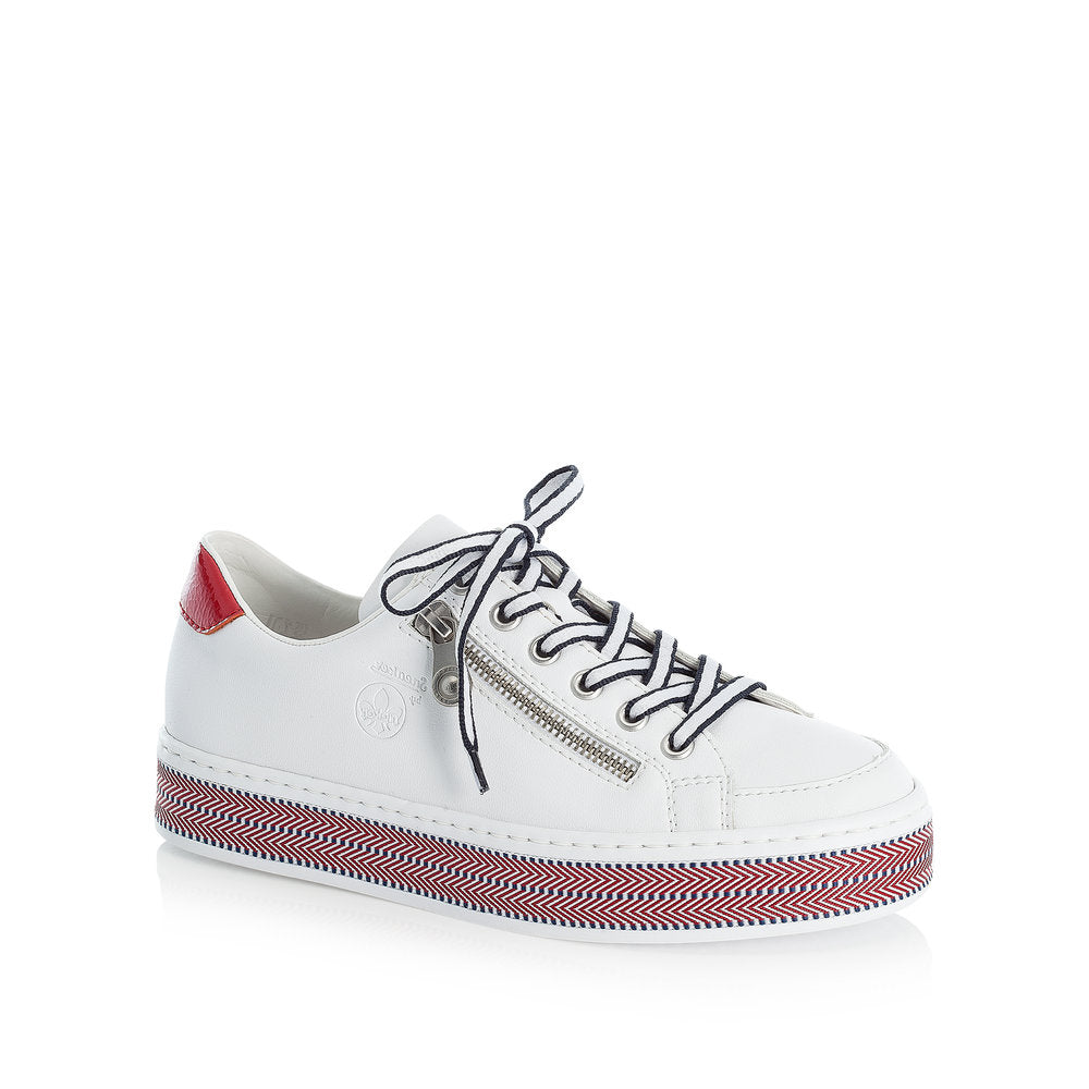 LDS LACED SHOE - WHITE