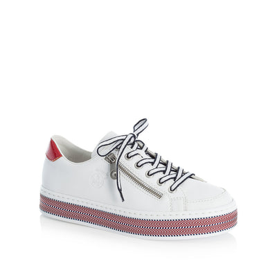 LDS LACED SHOE - WHITE