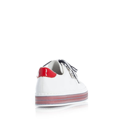 LDS LACED SHOE - WHITE
