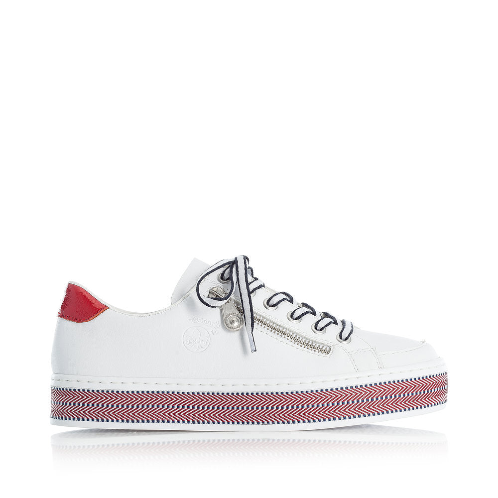 LDS LACED SHOE - WHITE