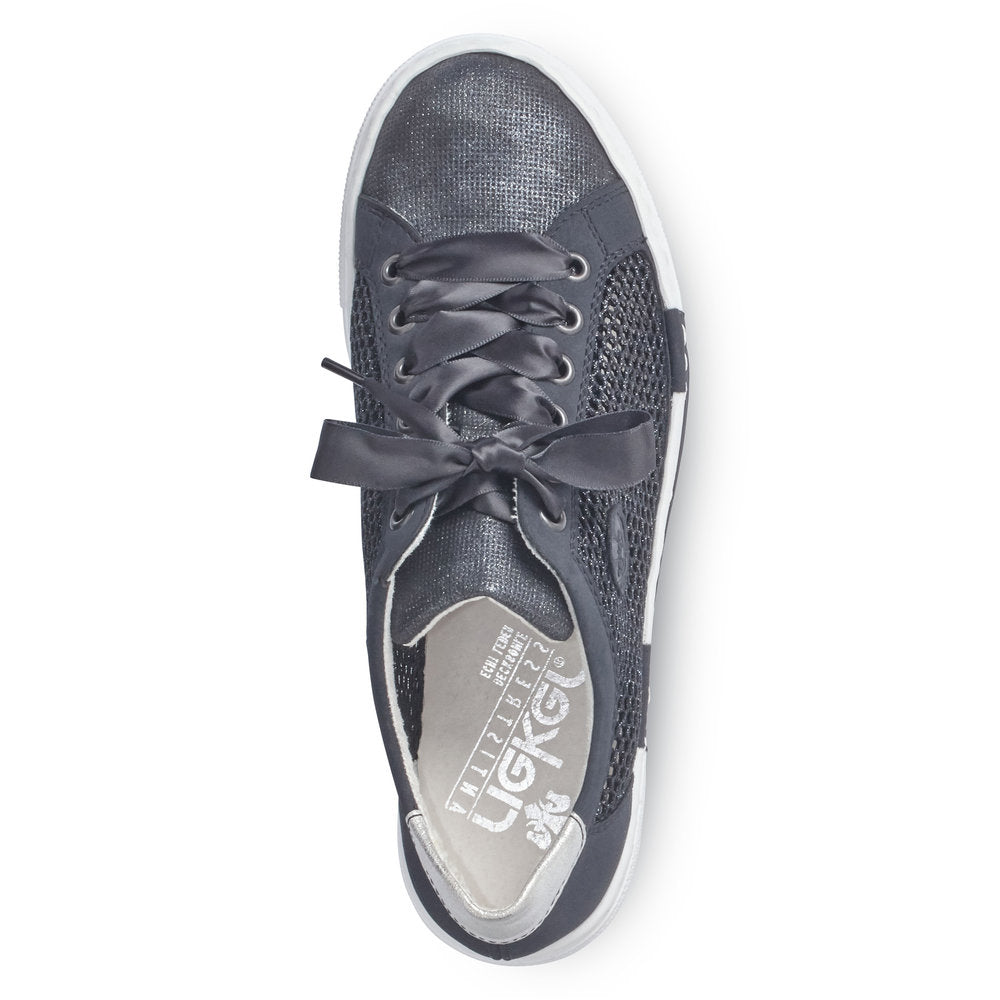 RIEKER - N4997-14 NAVY LACED SNEAKER