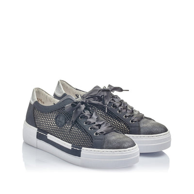 RIEKER - N4997-14 NAVY LACED SNEAKER
