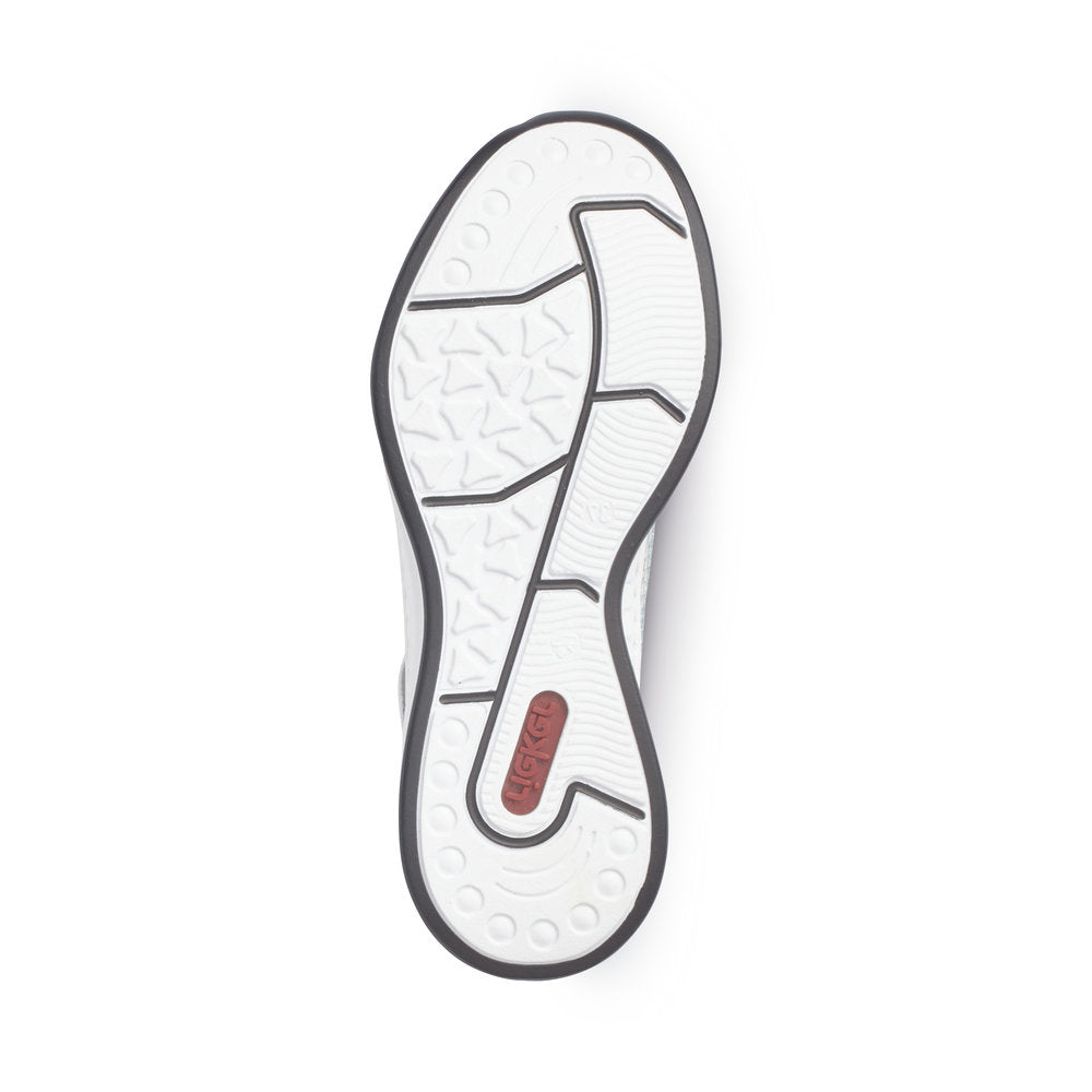 RIEKER - N5675 BLUE ZIP COMFORT SHOE