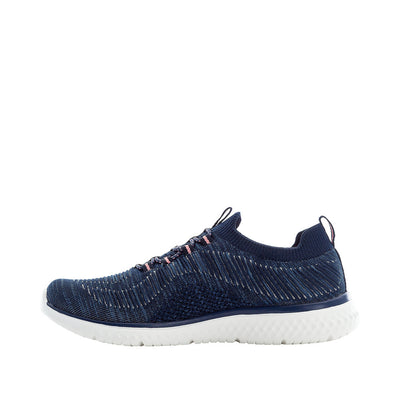 RIEKER N9474-15 LADIES BLUE LACE UP SHOES