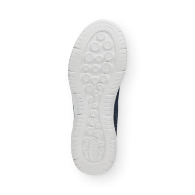 RIEKER N9474-15 LADIES BLUE LACE UP SHOES