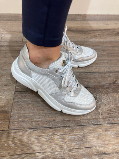NOTTON - 3405 LACED SHOE - SILVER MULTI