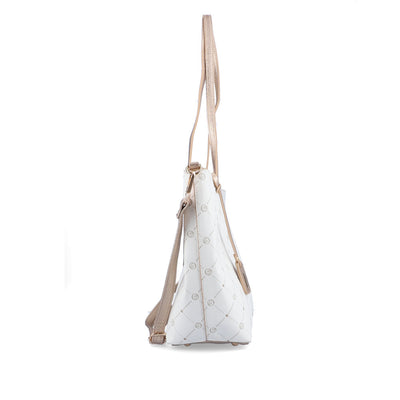 REMONTE - Q0665-80 SHOULDER BAG - WHITE