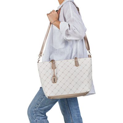 REMONTE - Q0665-80 SHOULDER BAG - WHITE