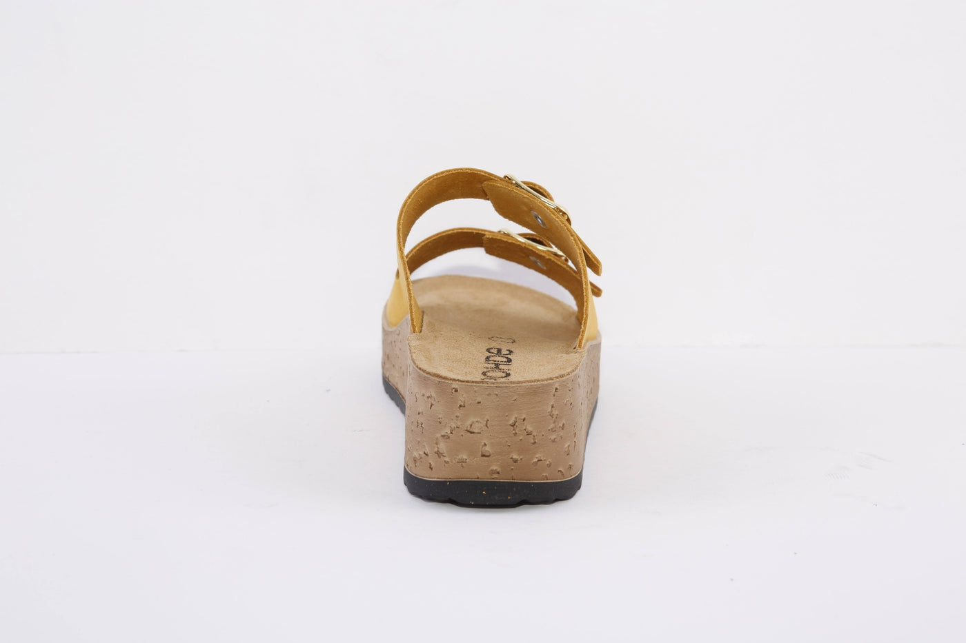 ROHDE - 6212 20 LOW WEDGE 2 BUCKLE COMFORT MULE - YELLOW
