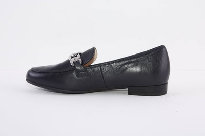 ARA - 31214-02 LOW HEEL SLIP-ON SHOE - NAVY