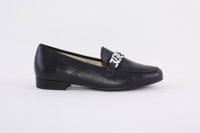 ARA - 31214-02 LOW HEEL SLIP-ON SHOE - NAVY