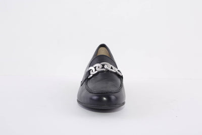 ARA - 31214-02 LOW HEEL SLIP-ON SHOE - NAVY