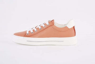 ARA - 27402-10 FLAT LACED FASHION TRAINER - PEACH