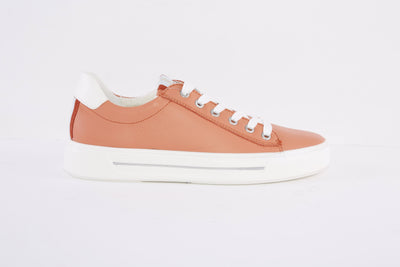 ARA - 27402-10 FLAT LACED FASHION TRAINER - PEACH