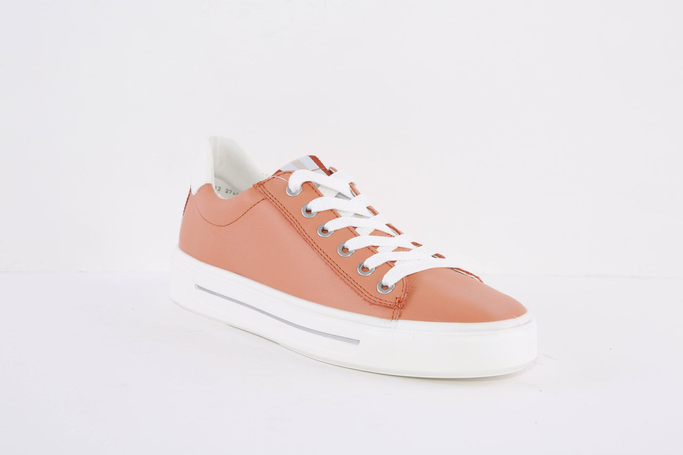 ARA - 27402-10 FLAT LACED FASHION TRAINER - PEACH