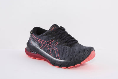 ASICS - GT-2000 10 G-TX LACED TRAINER - GREY RED