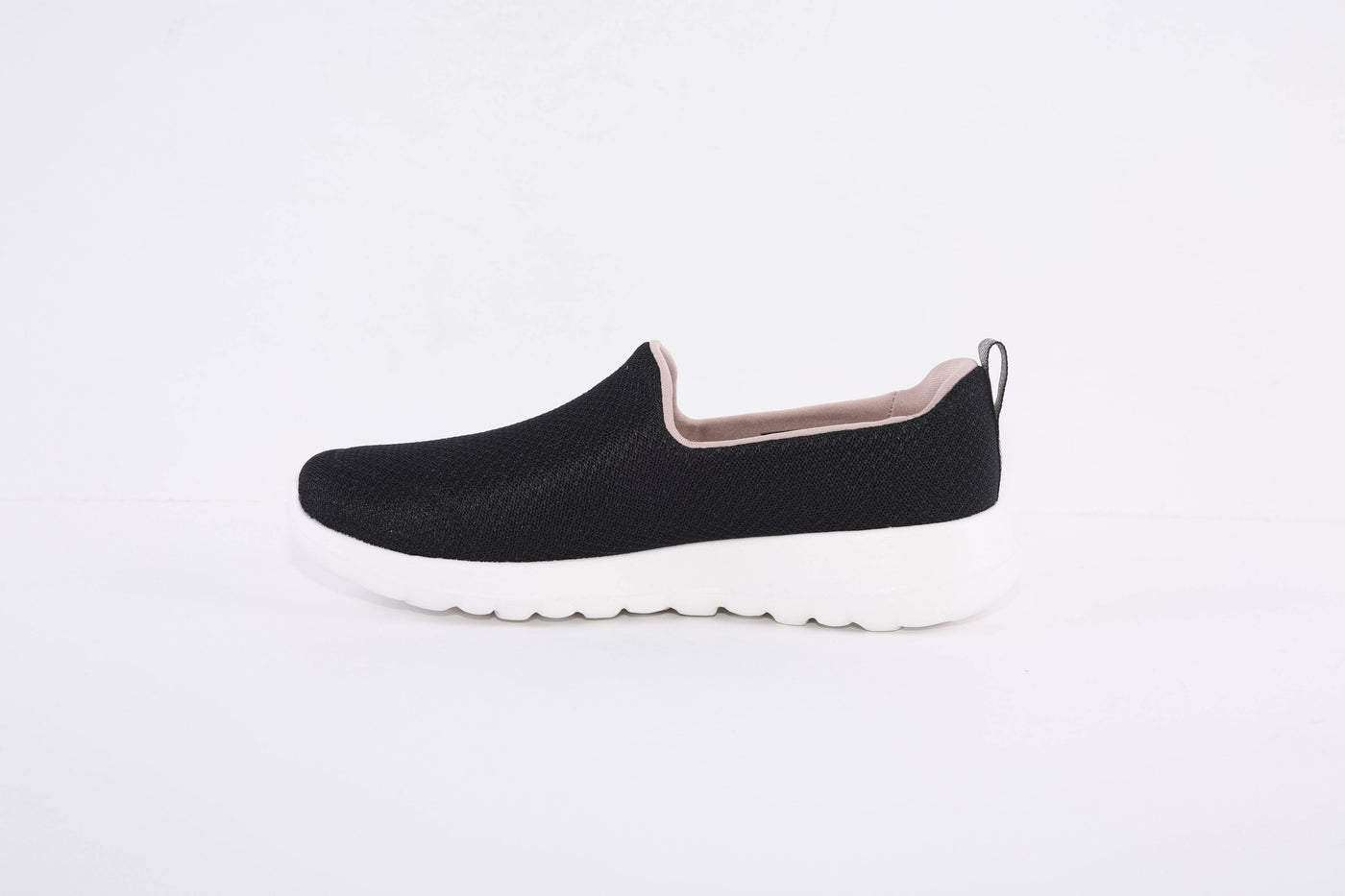 SKECHERS- 124704 GO WALK JOY-DANIL SLIP-ON TRAINER - BLACK/PINK