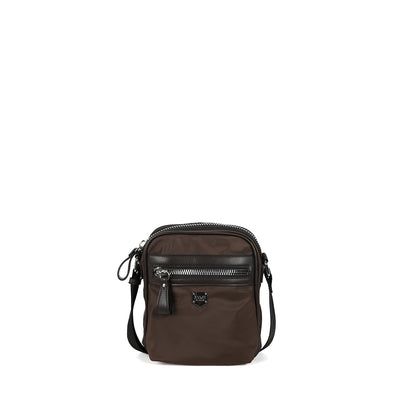 BINNARI - 18991 VALENCIA TALL PLAIN CROSSBODY BAG - BROWN