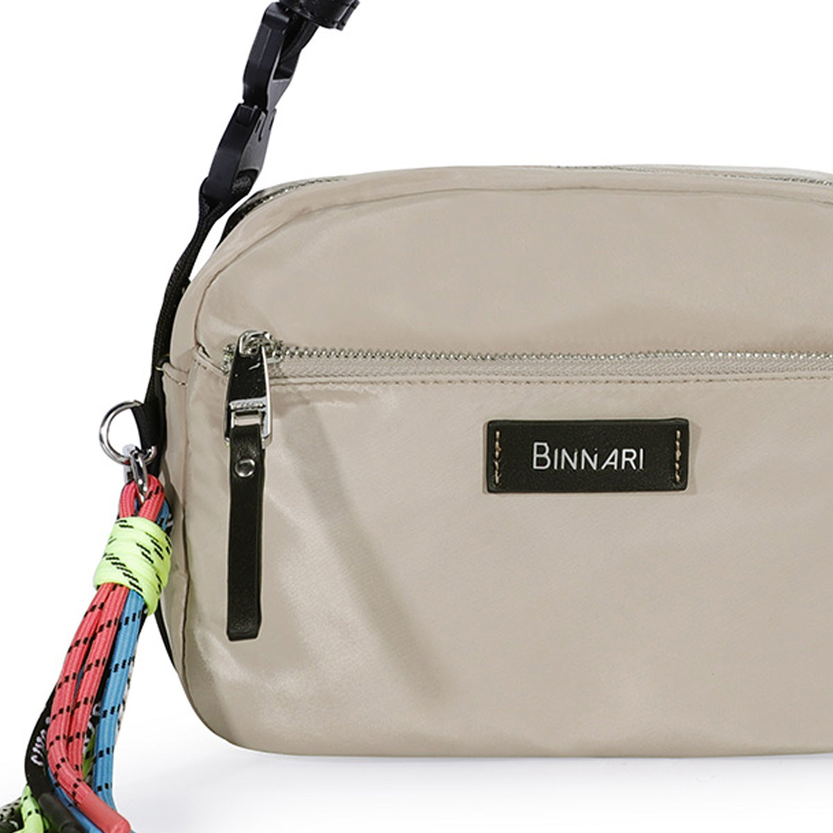 BINNARI - 19503 BRAGANZA-CROSSBODY BAG - BEIGE MULTI
